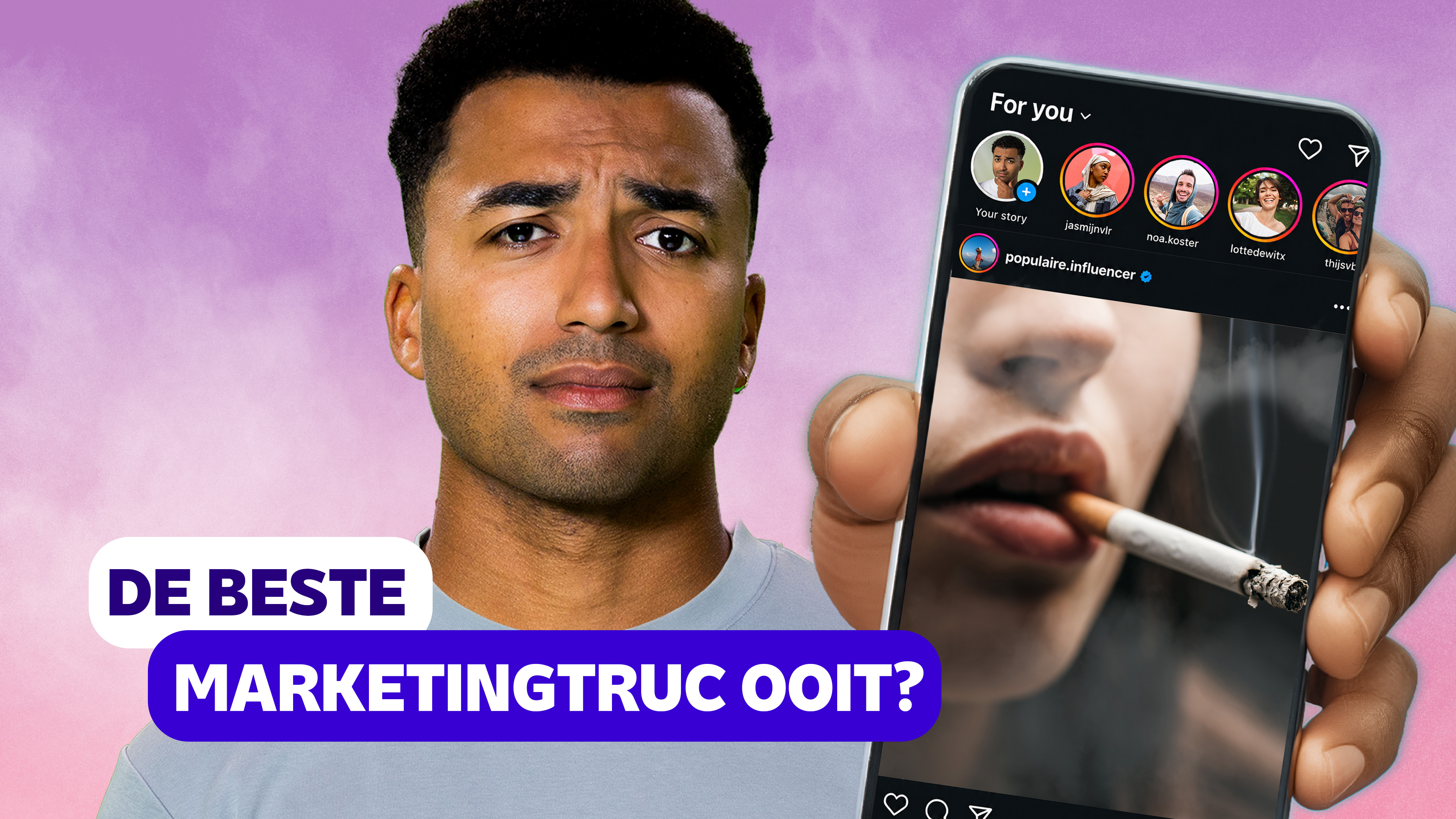 Gebruikt roken de beste marketingtruc ooit?
