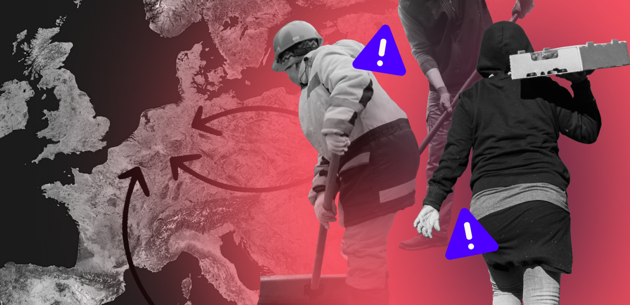Arbeidsmigranten aan het werk