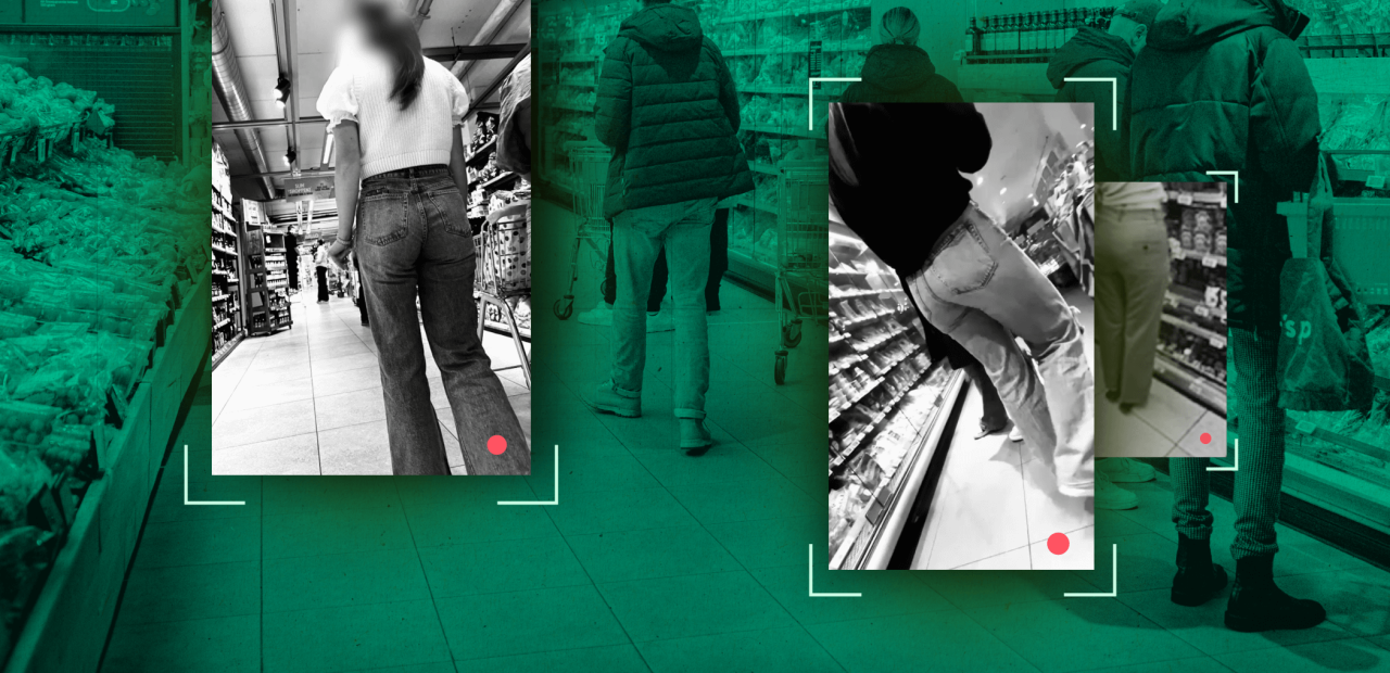 Creepshots in supermarkten