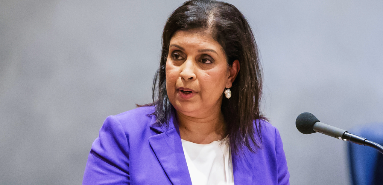 Mariëlle Paul in de Tweede Kamer 