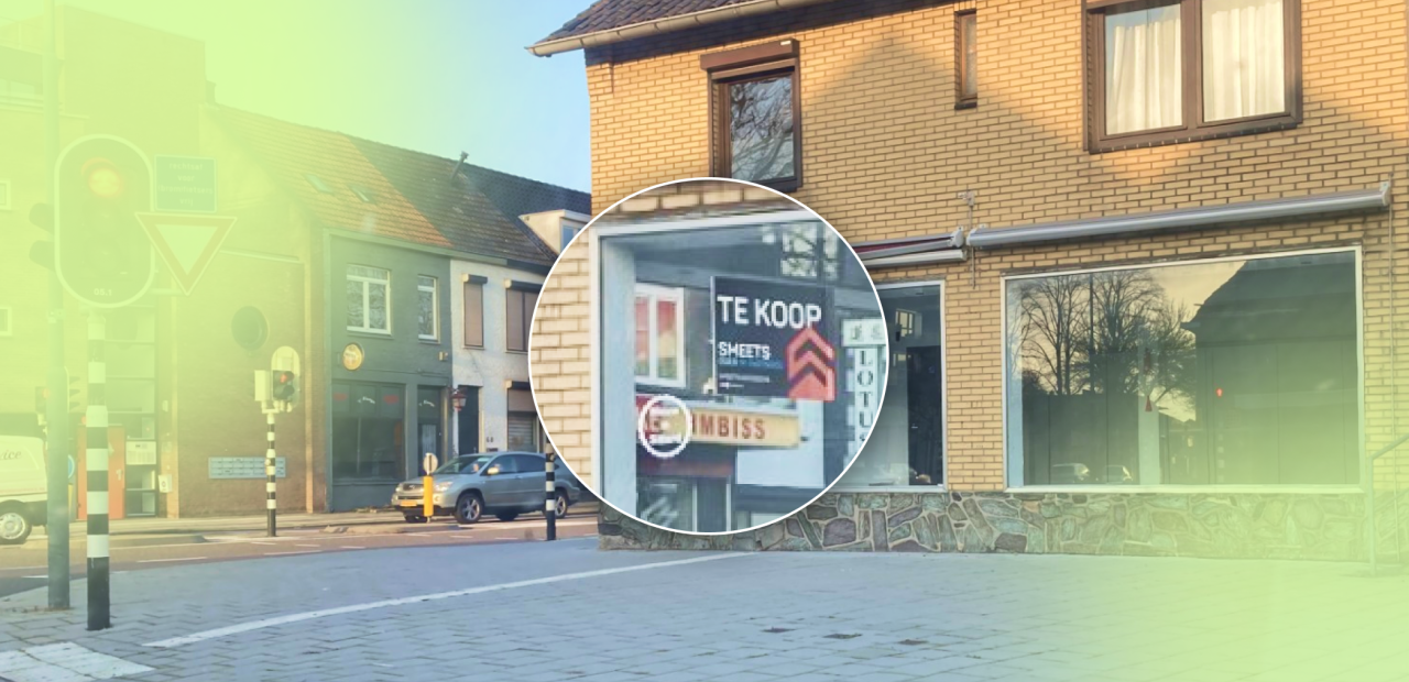 Leegstaand winkelpand in Sittard