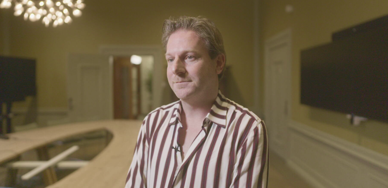 Afbeelding met daarop Benny van der Vorm