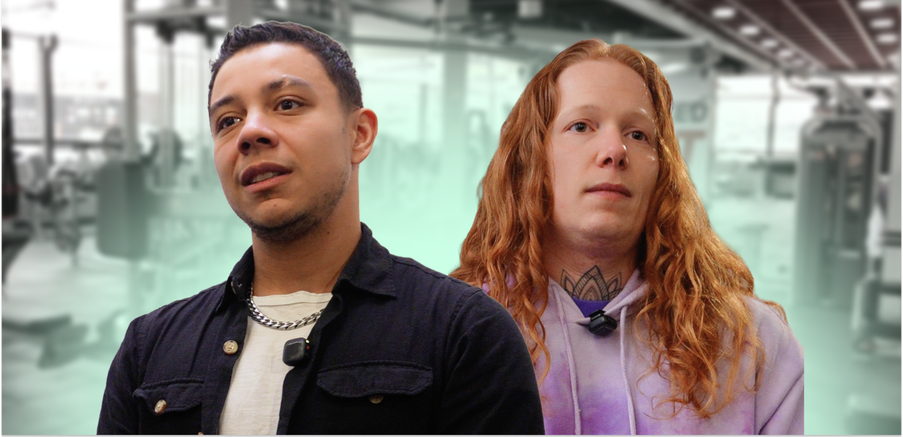 Senn en Jay over de queer gym