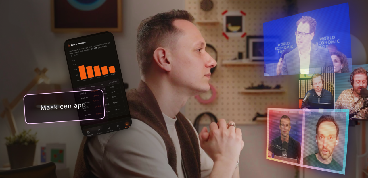 Jos de Groot van Pointer doet onderzoek naar AI en werk. 