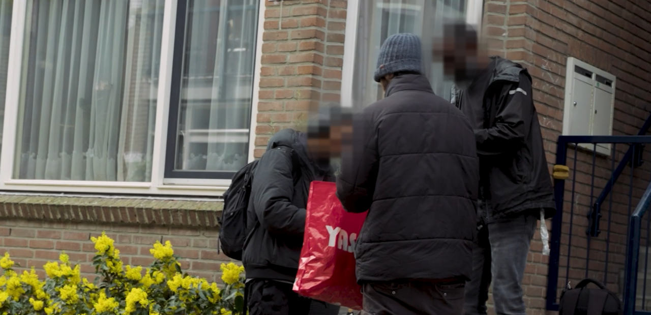 Mensen in Rotterdam sluiten een deal