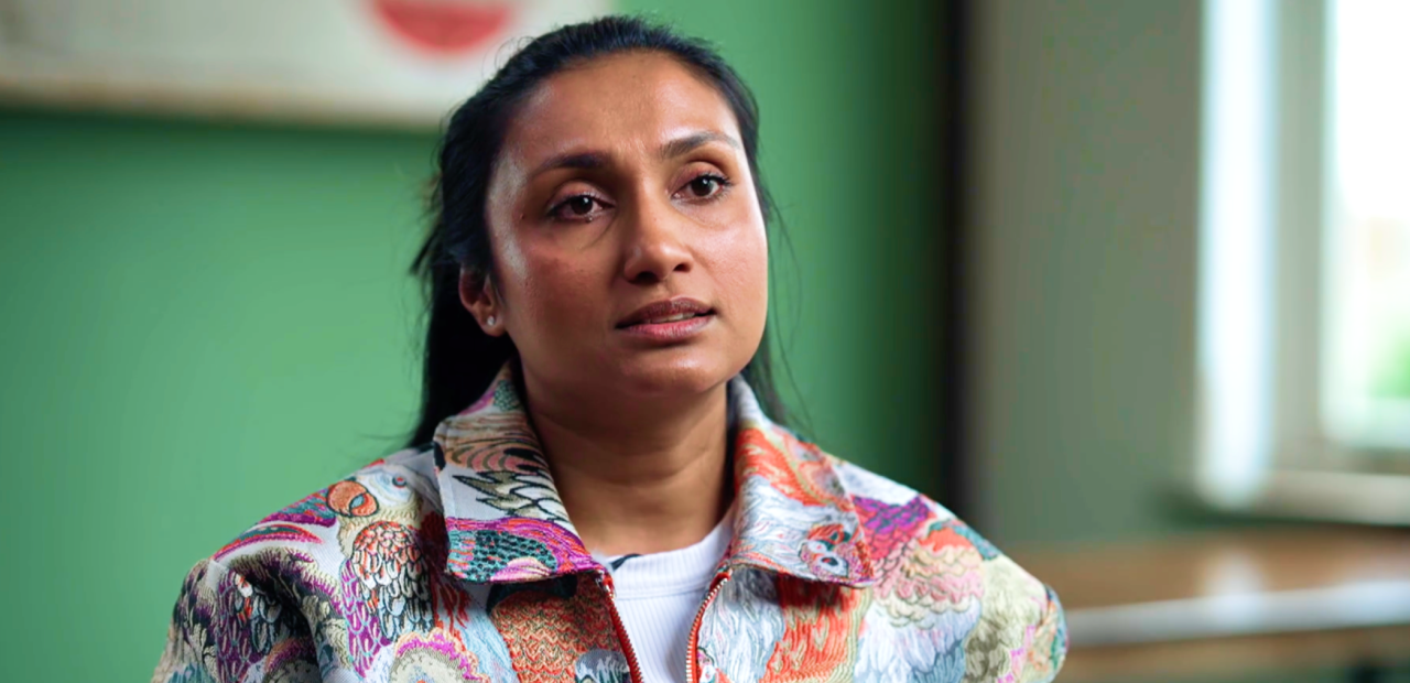 Afbeelding met daarop Manisha