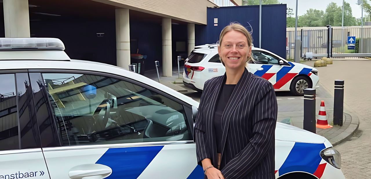 Politie-agent Angela Visscher