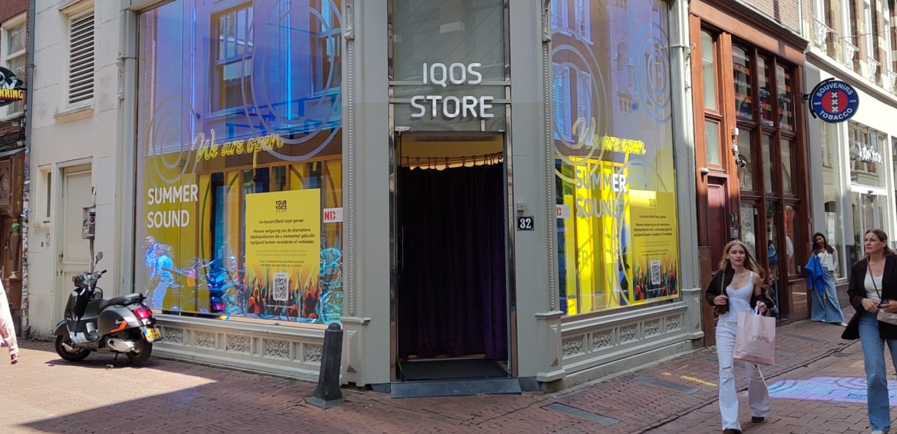 IQOS flagship store van Philip Morris