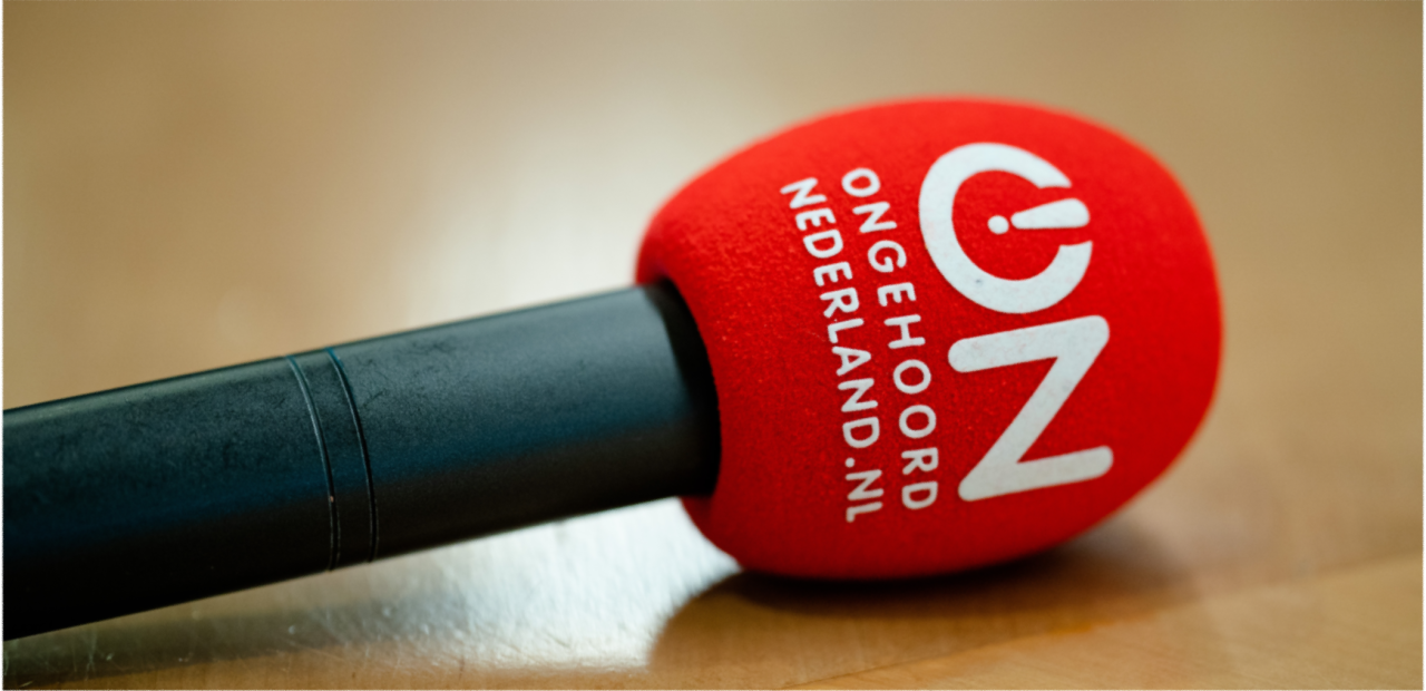 Ongehoord Nederland microfoon