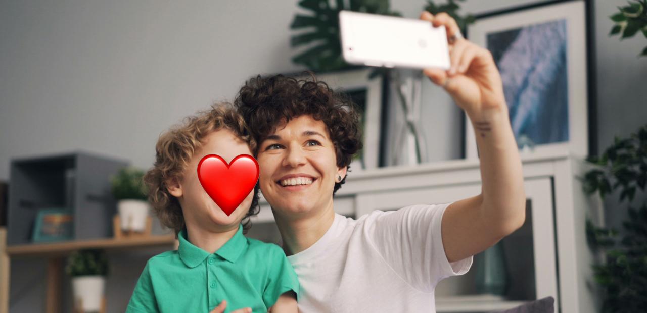 Sticker foto's kinderen