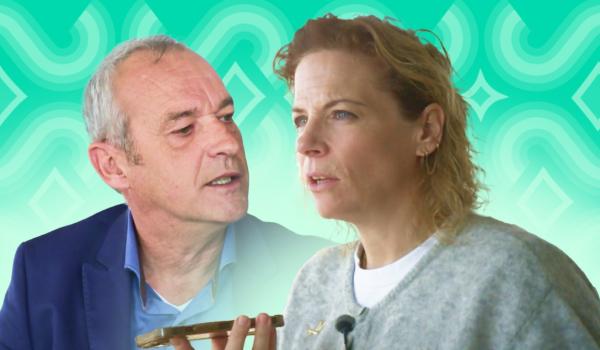 Afbeelding met daarop Pointer-presentator Roos Abelman