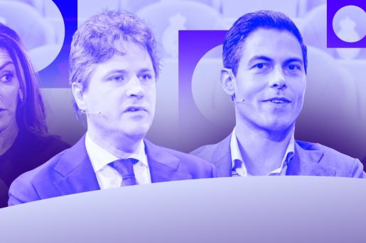 Afbeelding met daarop Yesilgöz, Bontenbal, Jetten en Wilders
