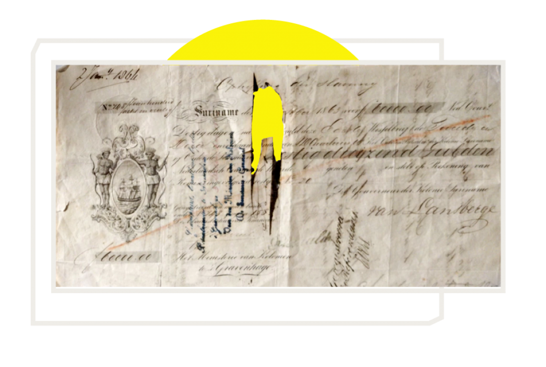 Wisselbrief van Hugh Wright Wisselbrief van Hugh Wright