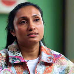Afbeelding met daarop Manisha
