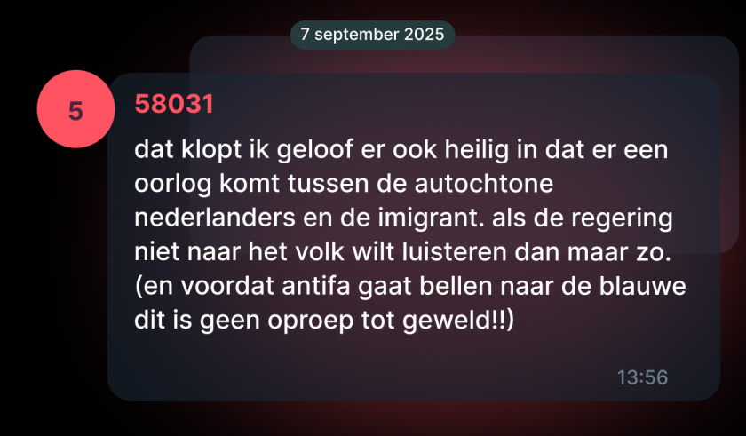 "oorlog tussen de autochtone nederlanders en de imigrant"