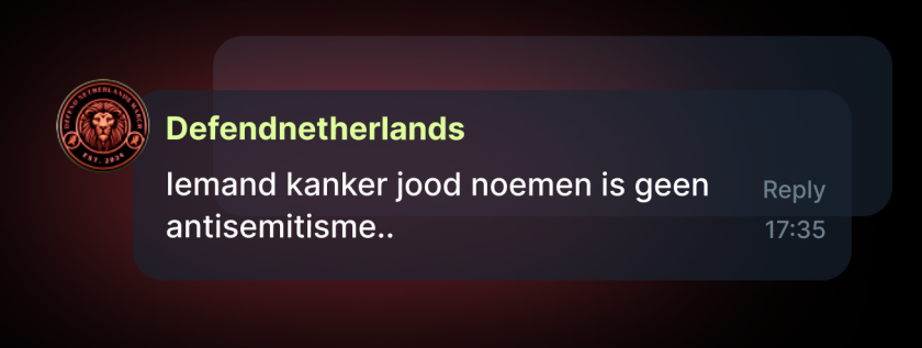 "Iemand kanker jood noemen is geen antisemitisme.."