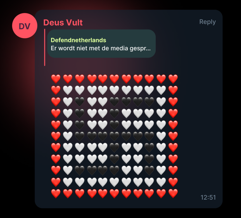 Hakenkuis van hartjes