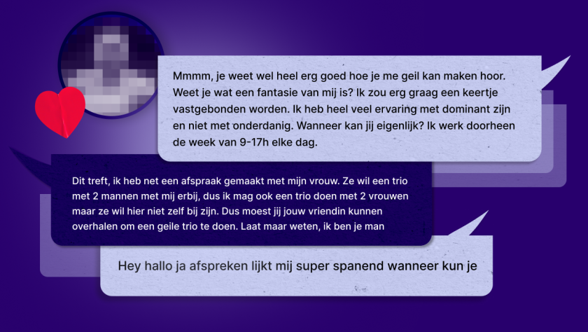 Voorbeeld van berichten Operating4U
