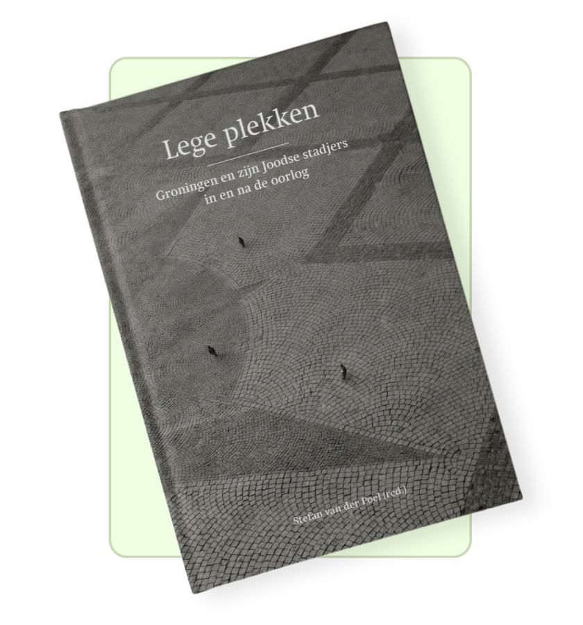 De kaft van het boek Lege Plekken