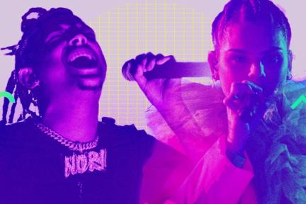 Zij gelooft en wil, hij schiet en pakt (volgens rappers)