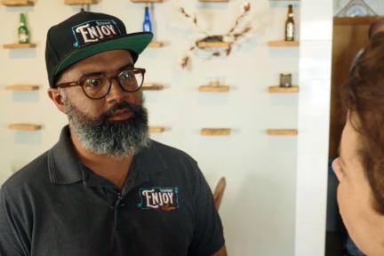 Kumar in de uitzending van Pointer
