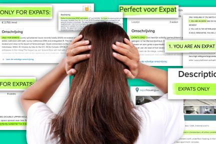 Veel verhuurders zijn alleen op zoek naar expats