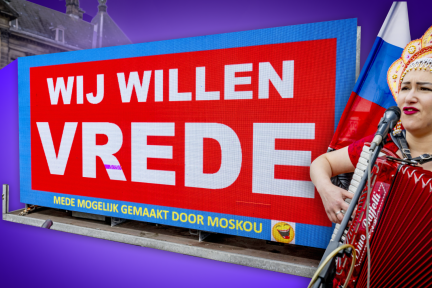 Kremlin Propaganda Header Wij willen vrede