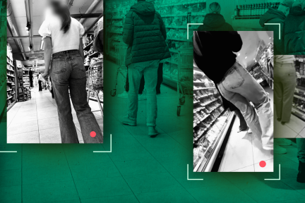 Creepshots in supermarkten