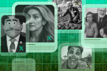 Header bij nieuws over AI-afbeeldingen lijsttrekkers
