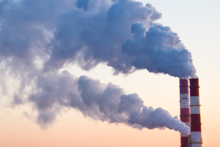 Afbeelding van rokende schoorstenen