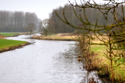 Afbeelding met daarop de Jelsumer Feart