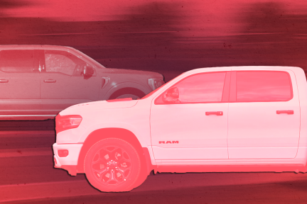 Afbeelding met daarop SUV's