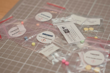 Zakjes met designerdrugs