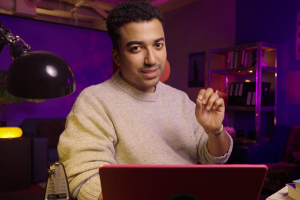 Presentator Benji Heerschop