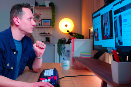 Header bij artikel over nepdatingsites