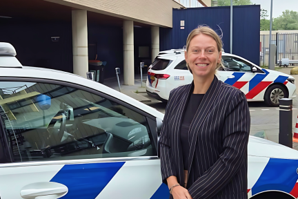 Politie-agent Angela Visscher