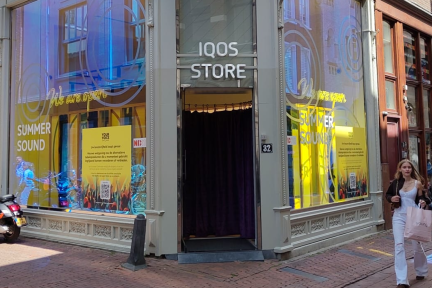 IQOS flagship store van Philip Morris