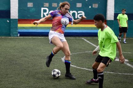 Header bij nieuws over trans amateursporters