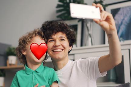 Sticker foto's kinderen