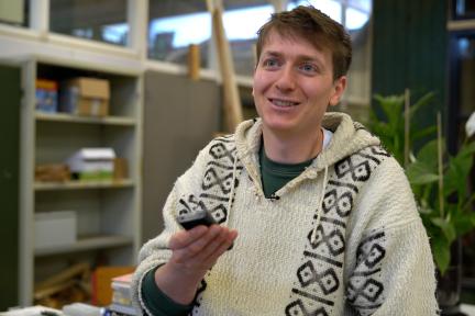 Floris zonder smartphone