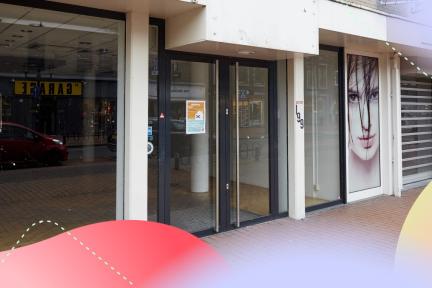 Leegstaande winkel in het land