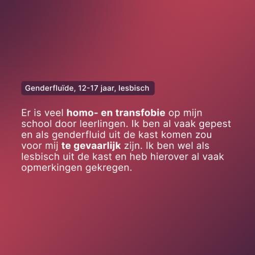 Ervaring LHBTIQA-leerling 2
