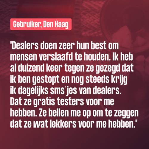 'Afkicken? Niet als het aan de dealer ligt'