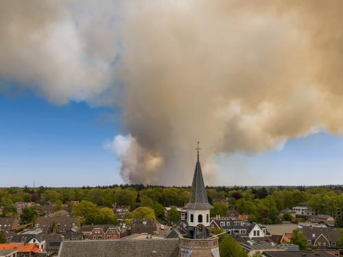 Rook gezien vanuit het centrum