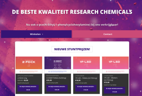 Aanbieding op website