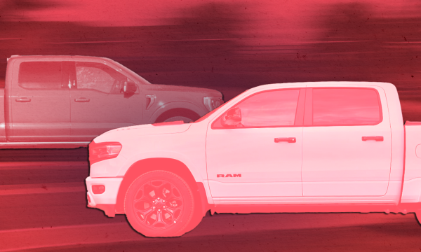 Afbeelding met daarop SUV's