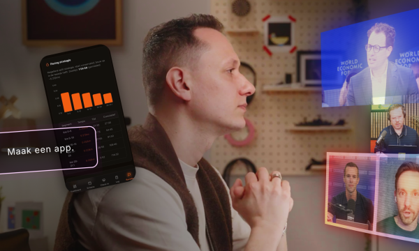 Jos de Groot van Pointer doet onderzoek naar AI en werk. 