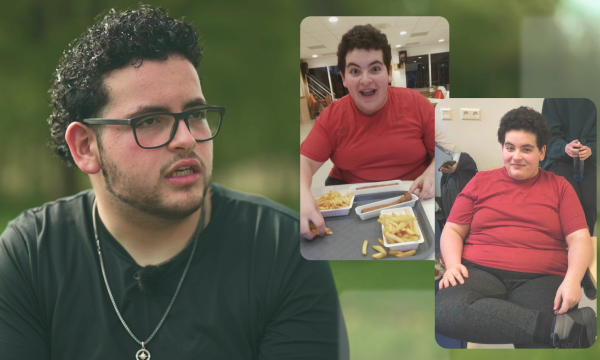 Alex over zijn overgewicht