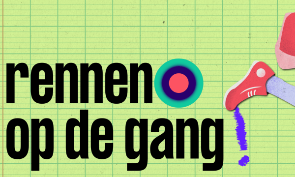 Illustratieve afbeelding voor de Pointer podcast 'Rennen op de gang'