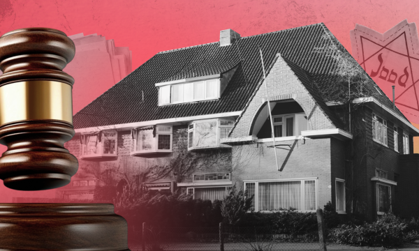 Header bij artikel over rechtszaak tegen RUG